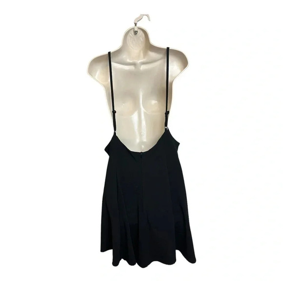 Women's Suspender Skirts Basic High Waist Versatile Flared‎ Skater Skirt - Picture 5 of 12